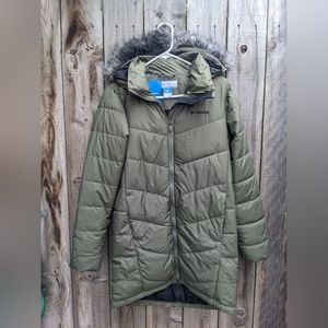 Columbia Women's Village Park Insulated Jacket Olive Green Size Small